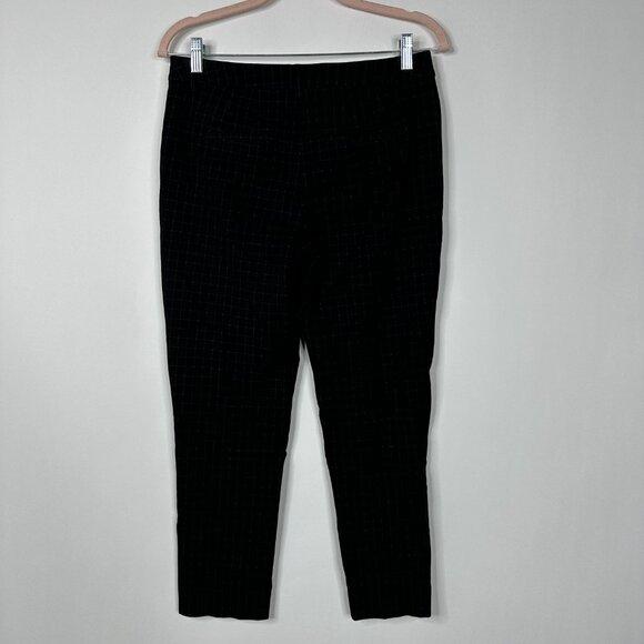 2/$30 White House Black Market Checkered Slim Ankle Pants Mid Rise #A0424 - Picture 4 of 9
